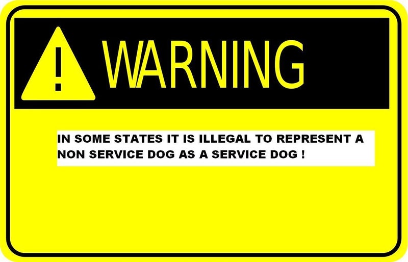 Albcorp Reflective Service Dog Patches with Hook Backing for Service Animal Vests /Harnesses Small (4.6 X 1) Inch - Image 5